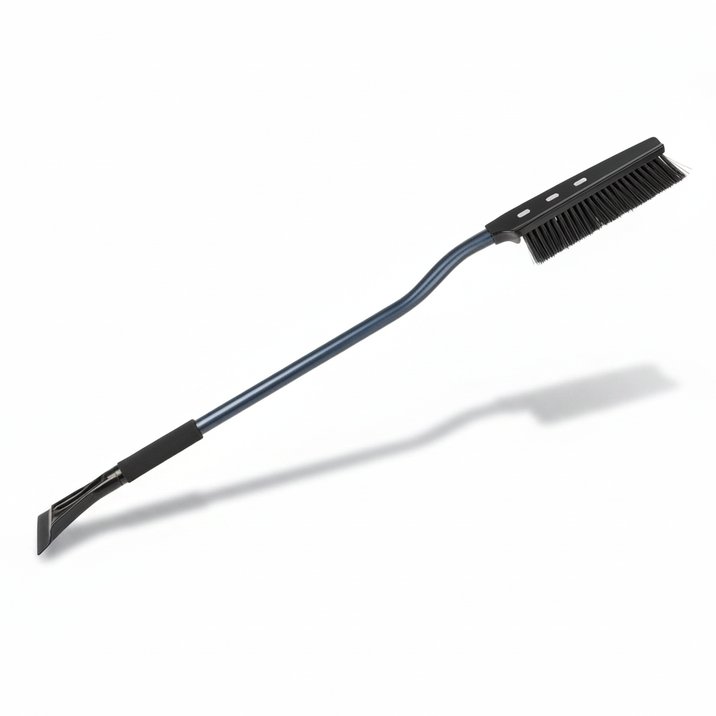 35-Inch Snow Brush with Ice Scraper
