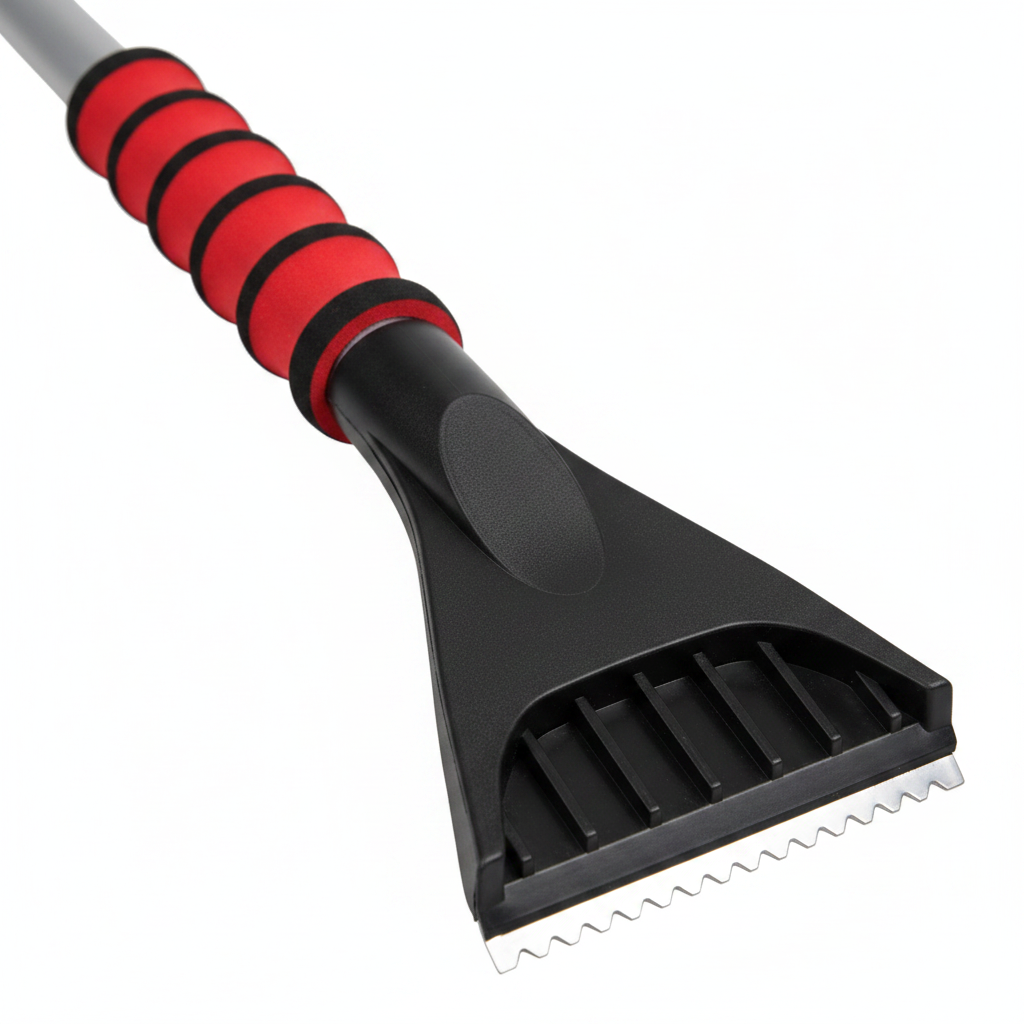 52-Inch Telescoping Snow Brush & Ice Scraper